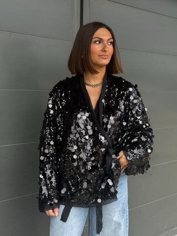 Gilet à sequins Lilou