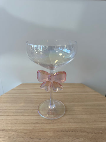 Verres à pied noeud