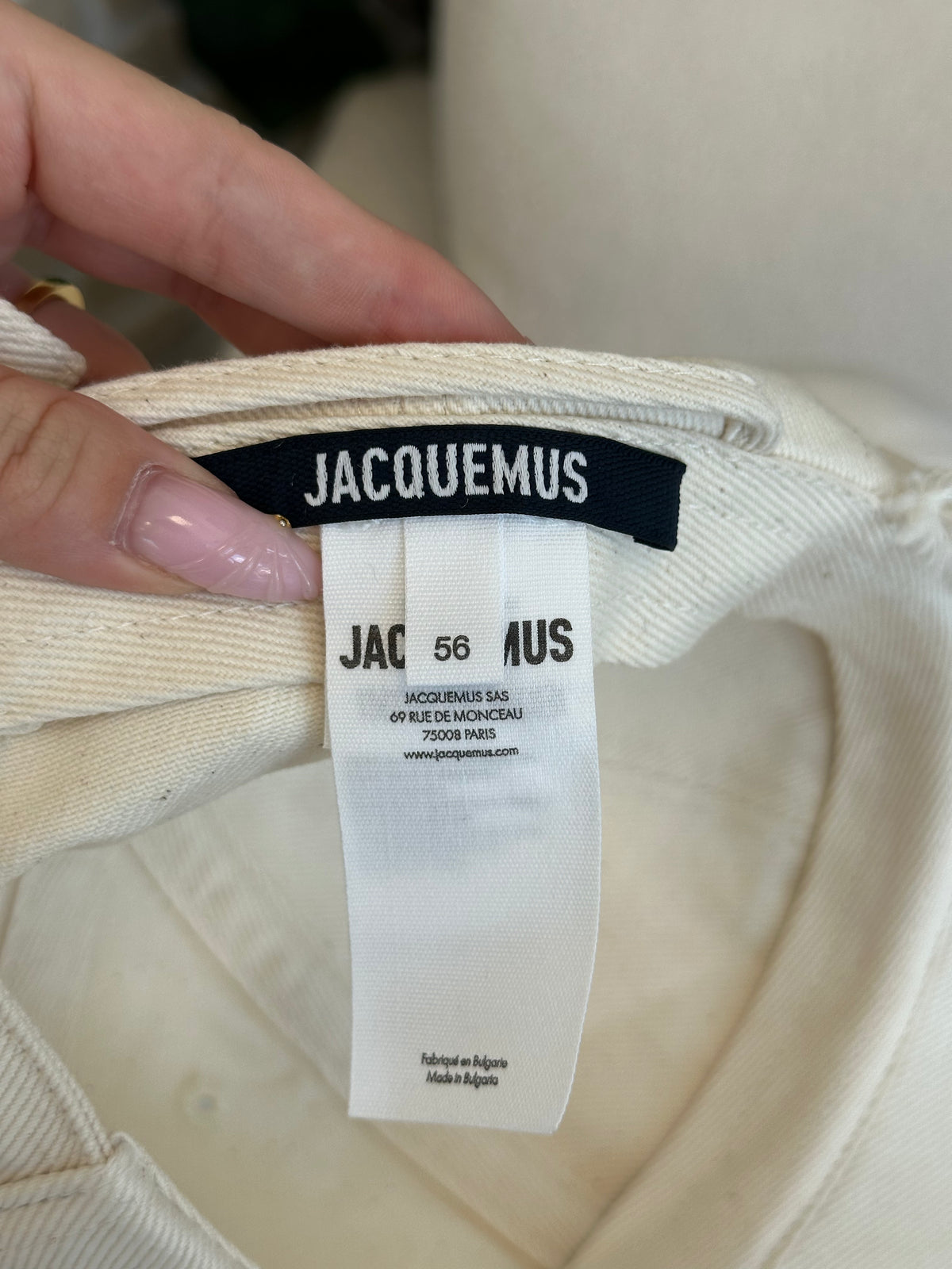 Casquette Jacquemus